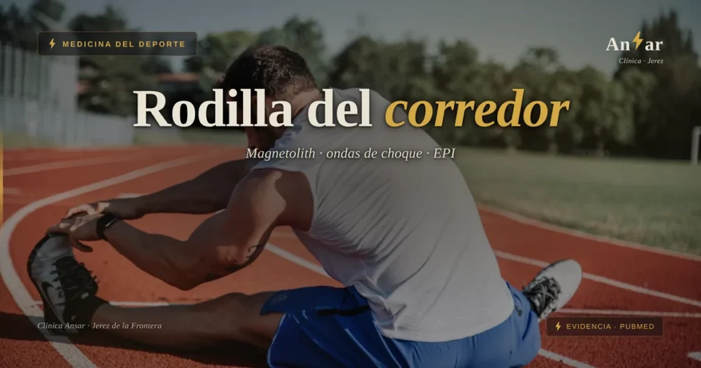 Rodilla del corredor y del triatleta: cómo la tratamos en Clínica Ansar — Clínica Ansar, fisioterapia en Jerez de la Frontera