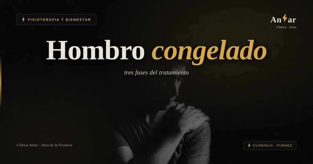 Hombro congelado (capsulitis adhesiva): las tres fases que c… — Clínica Ansar, fisioterapia en Jerez