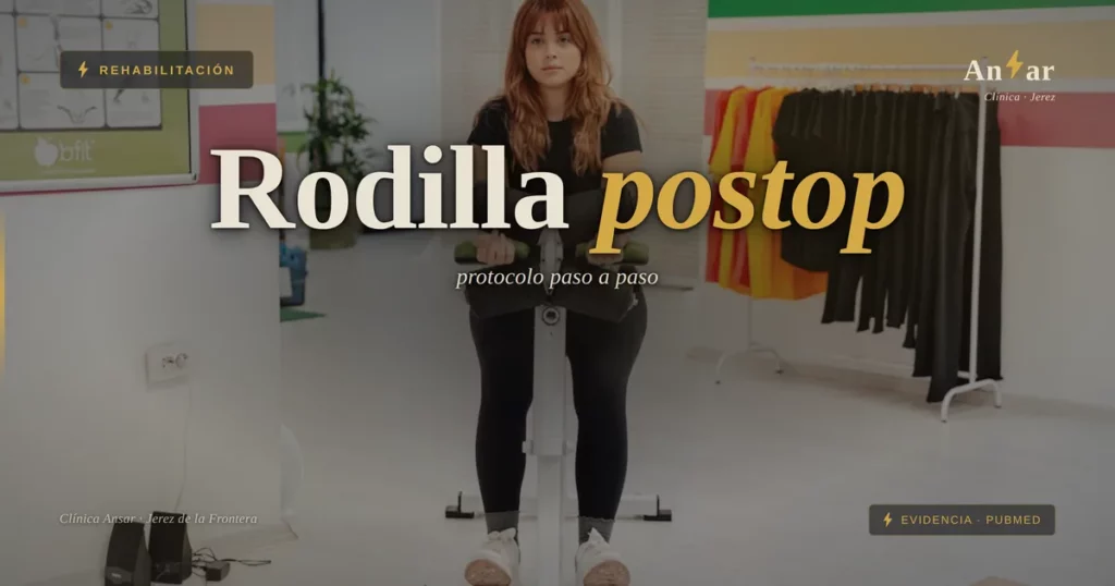 El protocolo de 3 fases en la rehabilitación post-operatoria de rodilla — Clínica Ansar, fisioterapia en Jerez de la Frontera