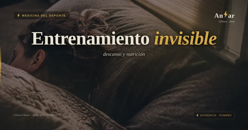 El "entrenamiento invisible": descanso y nutrición como pila… — Clínica Ansar, fisioterapia en Jerez