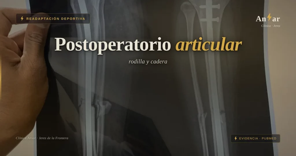 Después de la operación de rodilla o cadera: tu seguimiento en Ansar — Clínica Ansar, fisioterapia en Jerez de la Frontera